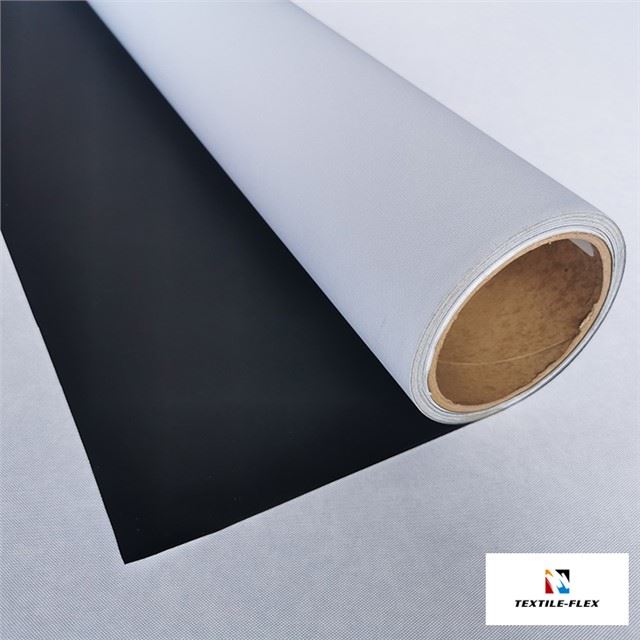 260gsm Black Back Display Blockout Stoff